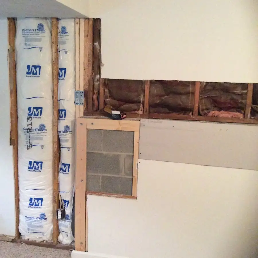 Wall insulation replacement during Odor Removal & Deodorization in Gentry